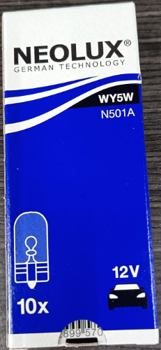 185 12V W5W AMBAR NEOLUX