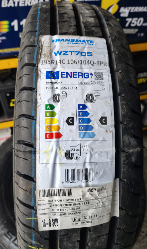 LLANTA 195/14 TRANSMATE WZT705