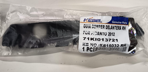 GUIA BOMPER DELANTERA DERECHA KIA PICANTO ION 2012