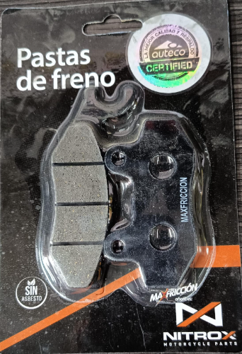 PASTILLAS DE FRENOS NITROX  11003503