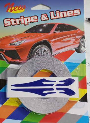 CINTA DOS LINEAS AZUL
