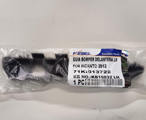 GUIA BOMPER DELANTERA IZQUIERDA KIA PICANTO ION 2012