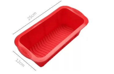 Molde budin ingles silicona 25 cm