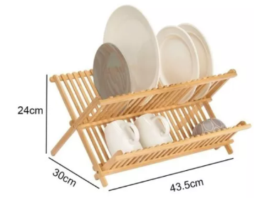 Secaplatos bamboo 35*30 aprox