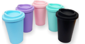 Vaso plástico tipo Starbucks liso