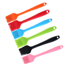 Pincel silicona mgo plástico colores surtidos 22cm