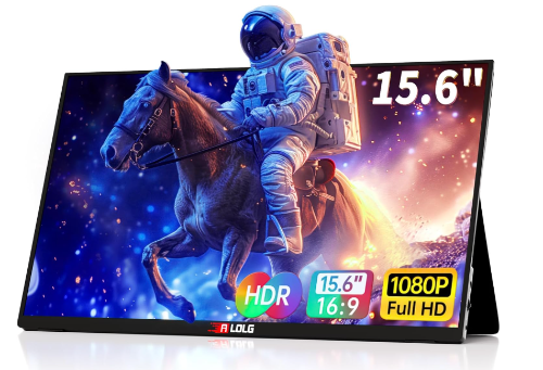 MONITOR PORTABLE DE 15.6 PULGADAS FULL HD 60HZ CONEXION HDMI