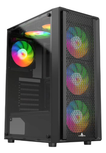CHASIS GAMER ICEBERG 6 VENTILADORES RGB