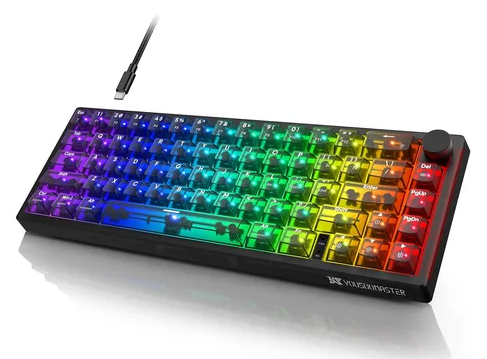 TECLADO MECANICO AL 60% FULL RGB X83 SWITCH RED