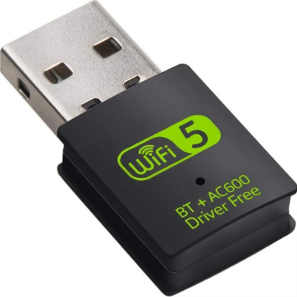 RECEPTOR USB WIFI Y BLUETOOTH 5.1 600MGBS