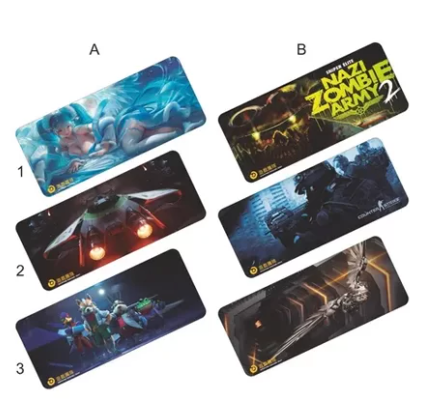 MOUSEPAD LARGO CON DISEÑO