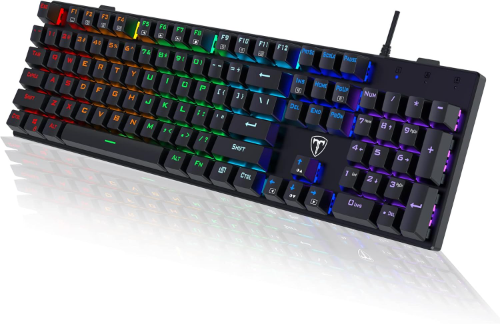 TECLADO MECANICO RISOPHY AL 100 PORCIENTO SWICH BLUE