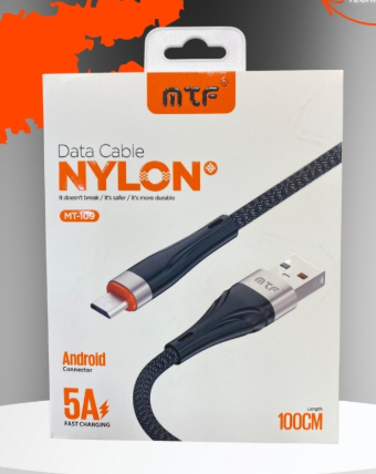 CABLE MTF TIPO C 5A DE NYLON Y NORMAL
