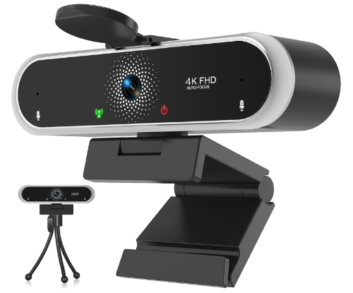 CAMARA CON MICROFONO PARA PC RESOLUCION 4K