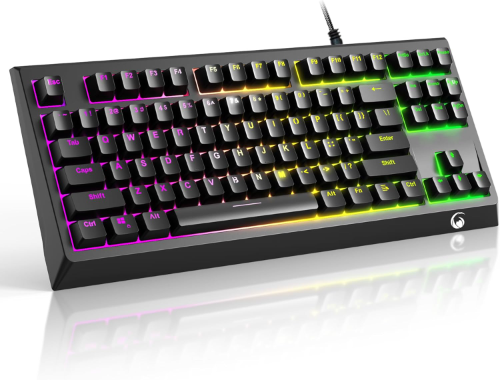 TECLADO MECANICO GLIDERAY SWICH AZUL AL 75%