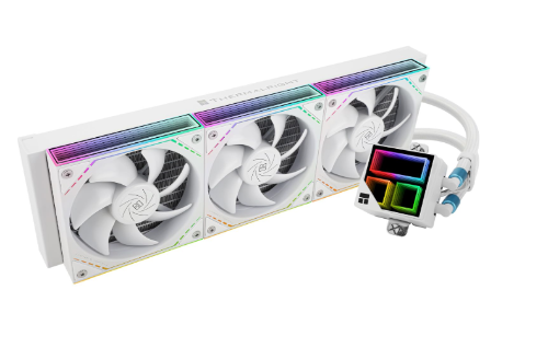 REFRIGERACION LIQUIDA BLANCA DE 3 VENTILADORES RGB