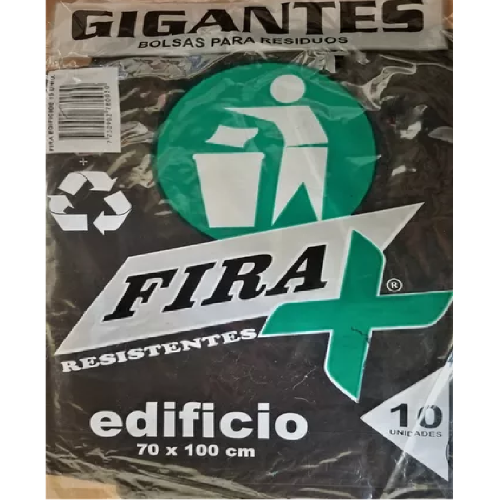 Bolsas Residuos Edificios 70x1 de 10 Bolsas
