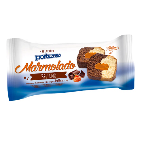 Budin Marmolado Relleno Portezuelo