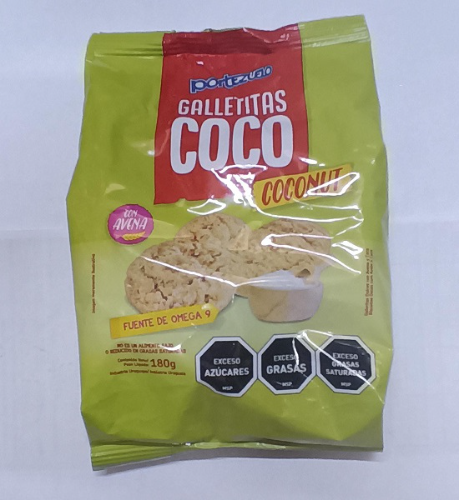 Galletita Coco Miel 180 Grs