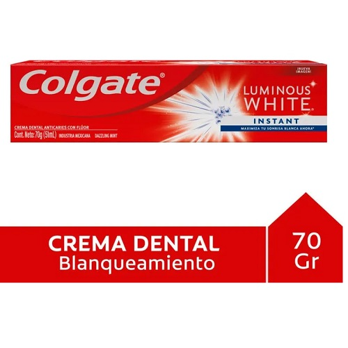 Crema dental COLGATE luminous white instant 70 g