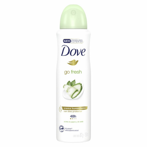 Desodorante Dove Go Fresh Pepino y Te Verde 150 Ml