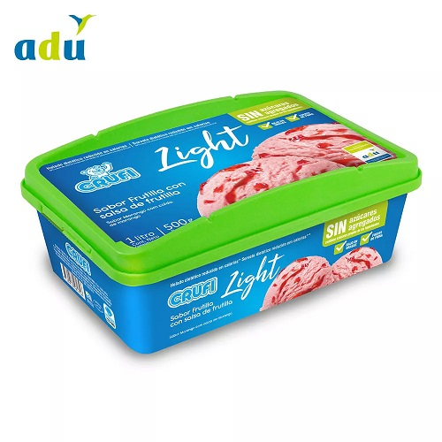 Helado Crufi Diet Frutilla con Frutilla en Trozos 1 L