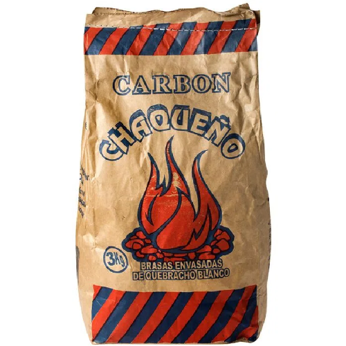 Carbon King Vegetal Paraguayo x 3 Kg , Estufa, Parrillero