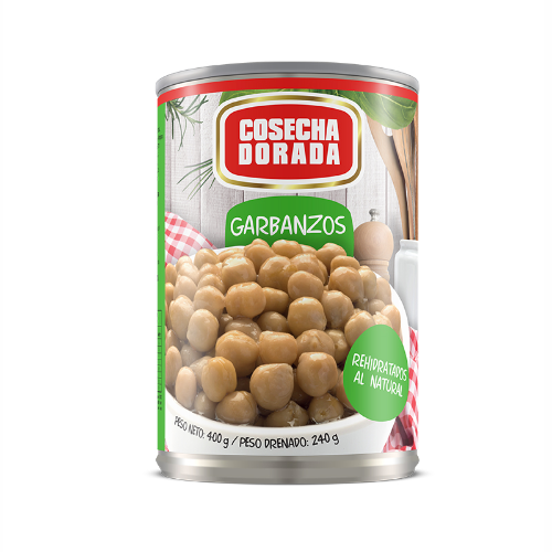 Garbanzos Cosecha Dorada 400g