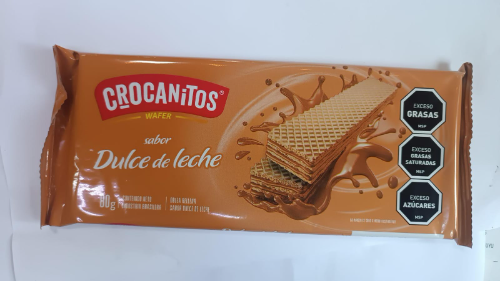Galletitas Waffles Crocanitos DdeL 80 Grs