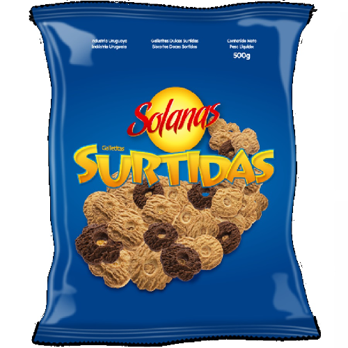 Galletas Surtidas Solanas 500 Grs