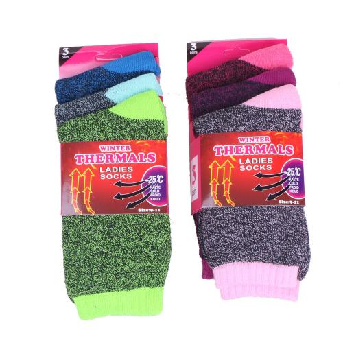 3 pares de Medias térmicos para Mujer