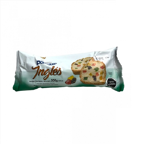 Budin Ingles Portezuelo 200 Grs