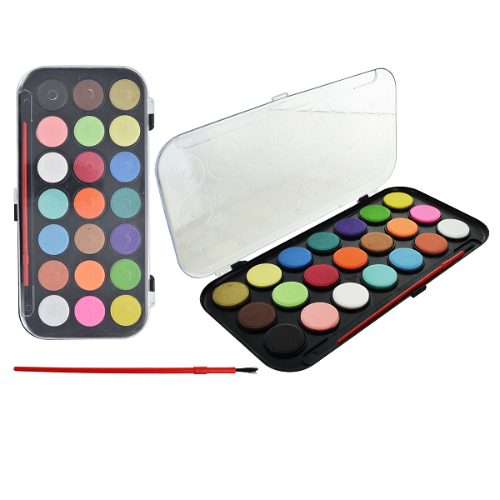 ACUARELA X21UDS  PINCEL 16CM EN ESTUCHE PLASTICO 9947
