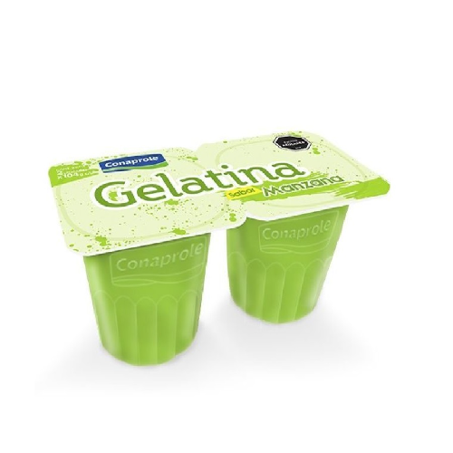 Gelatina de Manzana CONAPROLE x 2 Unidades 104g