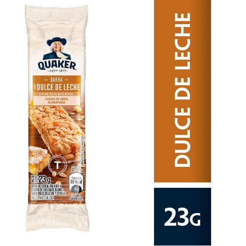 Barra Dulce de Leche QUAKER 23 gr