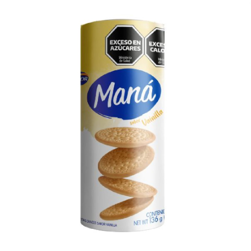 Galletitas Mana Vainilla 136 gr