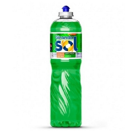 DETERGENTE LIQ GIRANDO SOL LIMAO 500ML