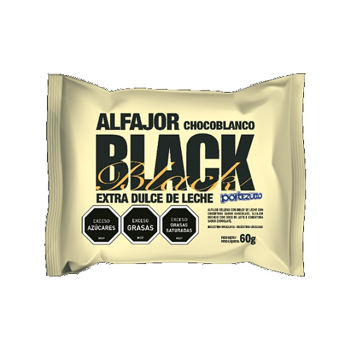 Alfajor Black Triple Blanco Portezuelo