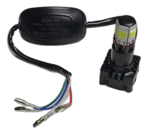 LUZ LED H4 + VENTILADORA 6 LADOS
