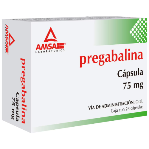 PREGABALINA 75MG AMSA