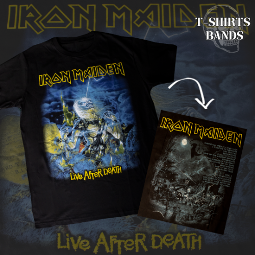 Polo Iron Maiden Live After/Maldito