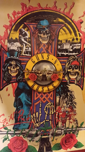 Poster Guns roses/ Cruz