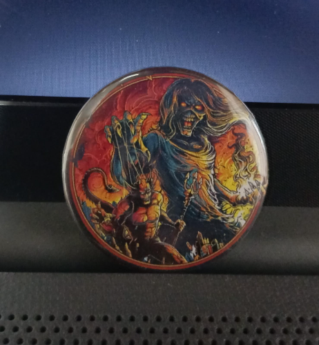 Pin Iron Maiden/The number