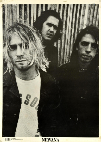 Poster Nirvana/banda
