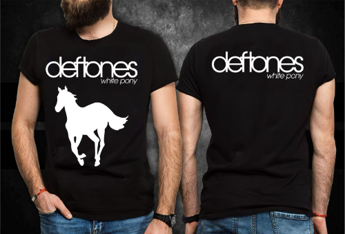 Polo DEFTONES/white pony