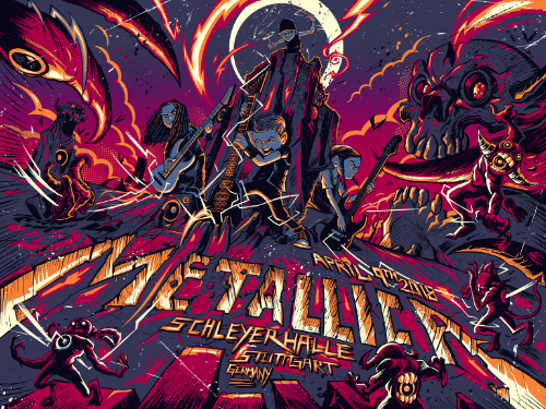 Poster Metallica/Concierto