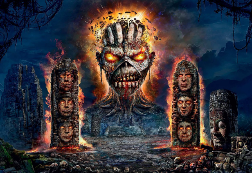 Poster Iron Maiden/ The book