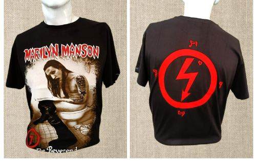 Polo Marilyn Manson/ The reverend