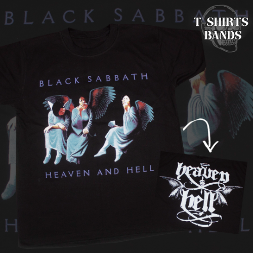 Polo Black Saabbath/Heaven/Negro (M)