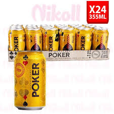 CERVEZA POKER x 330 ml